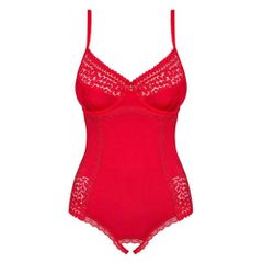 Plus Size Obsessive Jolierose Crotchless Teddy-thumb-2