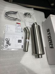 (MIVV BY STORM Προσφορά 310€):Αμεσα διαθεσιμες στο καταστημα μας Στελνω με αντικαταβολη.!) OVAL  ΓΙΑ TENERE 700 (2019-2024).! Ειναι με ολα τα εξάρτημα στο σετ για να γινει η τοποθετηση και  σιγαστηρα!-thumb-1