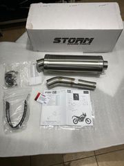(MIVV BY STORM Προσφορά 310€):Αμεσα διαθεσιμες στο καταστημα μας Στελνω με αντικαταβολη.!) OVAL  ΓΙΑ TENERE 700 (2019-2024).! Ειναι με ολα τα εξάρτημα στο σετ για να γινει η τοποθετηση και  σιγαστηρα!-thumb-3
