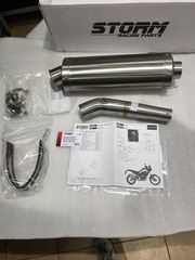 (MIVV BY STORM Προσφορά 310€):Αμεσα διαθεσιμες στο καταστημα μας Στελνω με αντικαταβολη.!) OVAL  ΓΙΑ TENERE 700 (2019-2024).! Ειναι με ολα τα εξάρτημα στο σετ για να γινει η τοποθετηση και  σιγαστηρα!-thumb-7