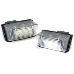 Carro Led Φαναράκια Πινακίδας Για Peugeot 206,207,306,307,308, 406,407,5008,Partner / Citroen C3,C4,C5,Berlingo,Saxo,Xsara 2 Τεμάχια / CAR-7242