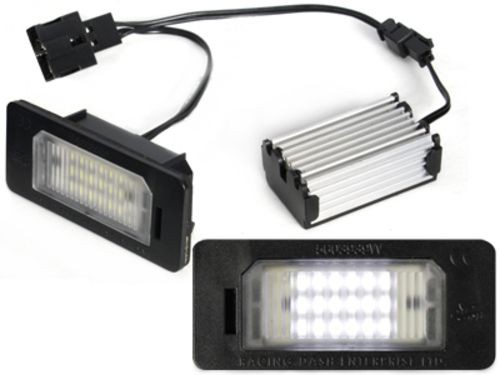 Carro Πλαφονιέρα πίσω πινακίδας για Skoda Octavia 3 2013+, Fabia 2007+,Superb 2008+,Yeti, Rapid - 2 τμχ / BK-22291