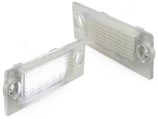 Carro Πλαφονιέρα πίσω πινακίδας για Vw Caddy / Passat 2001-2005 / Golf 5 Plus / Touran / Transporter - 2 τμχ / BK-19282