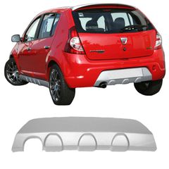 Carro Diffuser Πίσω Προφυλακτήρα Για Dacia Sandero 08-12 Από Abs Πλαστικό 1 Τεμάχιο / MD-012131