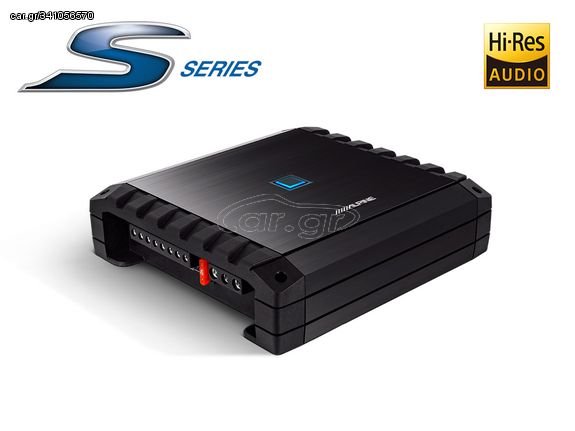 Alpine S2-A36F S-Series 4-channel Power Amplifier