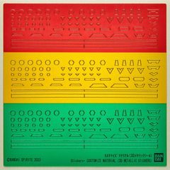 30MM - Customize Material (3D Metallic Stickers) - Model Kit-thumb-2