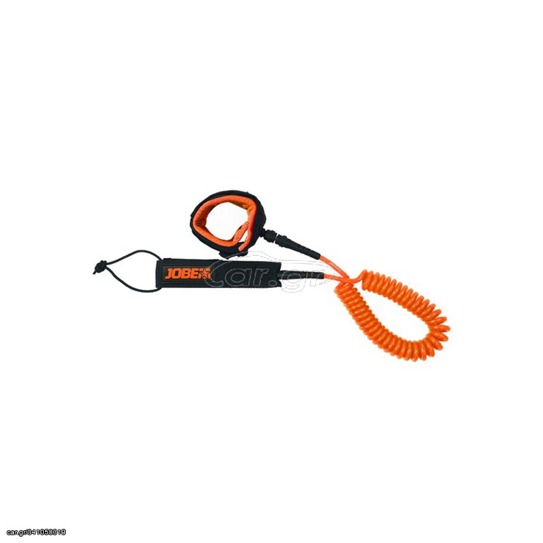 JOBE SUP LEASH COIL 10FT ORANGE