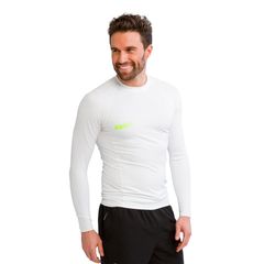 JOBE RASH GUARD LONGSLEEVE MEN WHITE