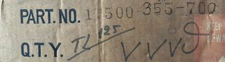 17500-355-700ZA ΓΝΗΣΙΟ ΡΕΖΕΡΒΟΥΑΡ HONDA TL125S-thumb-4