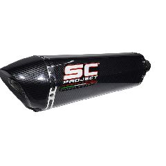 ΕΞΑΤΜΙΣΗ AKRAPOVIC LONG 57cm CARBON-thumb-1