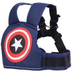 ΠΑΙΔΙΚΗ ΖΩΝΗ A-BABY CAPTAIN AMERICA ΜΠΛΕ ΣΚΟΥΡΟ