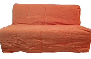 Διθέσιος καναπές-κρεβάτι LYCKSELE με στρώμα LOVAS και 2 καλύμματα