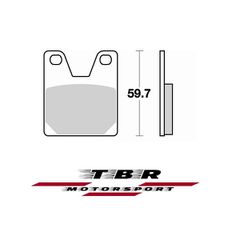 ΤΑΚΑΚΙ BRAKE PADS TBR826 PR-1 YAMAHA  YZF R7 750 99 REAR - R