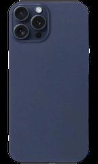 Matt TPU case protect lens for iPhone 15 Pro Dark Blue