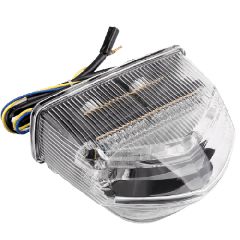OΠΙΣΘΕΝ LED ΦΑΝΑΡΙ ΜΕ ΦΛΑΣ HONDA CBR600RR 2007-2013 ΔΙΑΦΑΝΟ