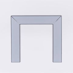 Φωτιστικό εξωτερικά γραμμικό σχήμα Π 100x70x100 95W ενδιάμεσο φως 4000K 35-40v λευκό 80x70