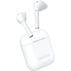 Defunc True Talk Bluetooth Ασύρματα Ακουστικά με Θήκη Φόρτισης - Λευκό