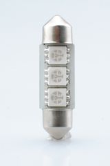 ΛΑΜΠΑΚΙΑ ΠΛΑΦΟΝΙΕΡΑΣ C5W/C10W 12V 0,72W SV8,5 36mm CAN-BUS LED 3xSMD5050 PREMIUM ΜΠΛΕ BLISTER 2ΤΕΜ
