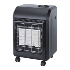Thermogatz TG Mini Κεραμική Σόμπα Υγραερίου 4200W Μαύρη 30x28x56cm