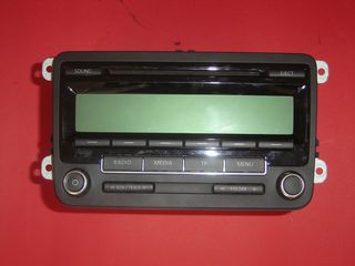 RADIO/CD VW GOLF VI/SCIROCCO '08-'13 1K0035186AA (ΜΕ ΚΩΔΙΚΟ) 