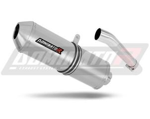 Dominator Εξάτμιση Τελικό OVR S.Steel Yamaha FZS 600 Fazer 1998 - 2003  Με Σιγαστήρα Και Προδιαγραφές Θορύβου 