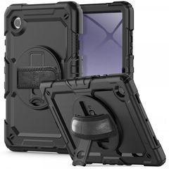 Tech-protect Solid 360 Cover Shock Proof / Stand Μαύρο για το για το Samsung Galaxy Tab A9+ Plus 11.0 X210 / X215 / X216