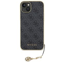 Guess 4G Charms Collection case for iPhone 15 Plus - gray-thumb-2
