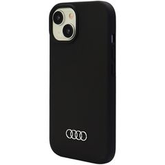 Audi Silicone Case for iPhone 15 Plus - black-thumb-2