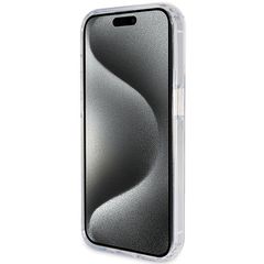 Guess Ring Stand Script Glitter MagSafe case for iPhone 15 Pro - transparent-thumb-4