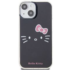 Hello Kitty IML Kitty Face case for iPhone 15 - black-thumb-2