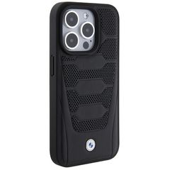 BMW Leather Seats Pattern case for iPhone 15 Pro Max - black-thumb-3