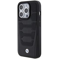 BMW Leather Seats Pattern case for iPhone 15 Pro Max - black-thumb-1