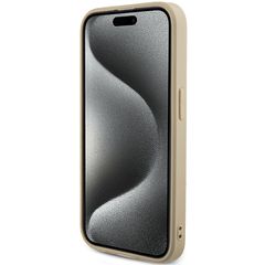 Guess Saffiano Iridescent Script case for iPhone 14 Pro Max - gold-thumb-4