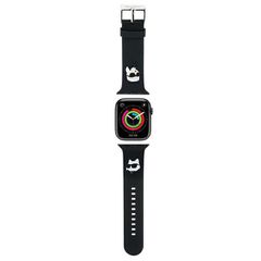 Karl Lagerfeld 3D Rubber Karl Heads strap for Apple Watch 38/40/41mm - black