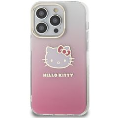 Hello Kitty IML Gradient Electrop Kitty Head case for iPhone 14 Pro - pink-thumb-2