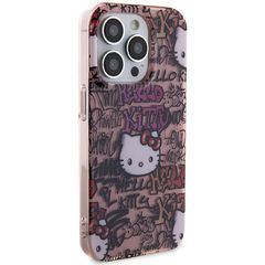 Hello Kitty IML Tags Graffiti case for iPhone 14 Pro - pink-thumb-3