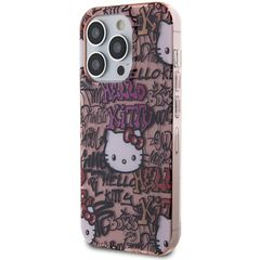 Hello Kitty IML Tags Graffiti case for iPhone 14 Pro - pink-thumb-1