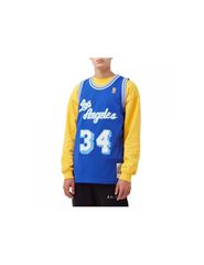 Mitchell Ness NBA Swingman Los Angeles Lakers Shaquille O'Neal M Tshirt SMJYAC18013LALROYA96SON