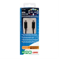 ΚΑΛΩΔΙΟ ΦΟΡΤΙΣΗΣ OTG MICRO USB CHARGE+SYNC 30cm-thumb-3