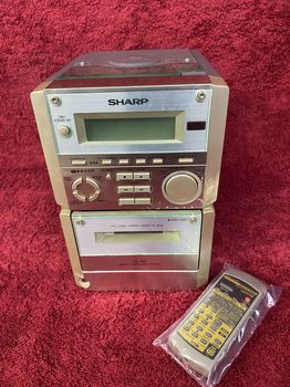 SHARP MINI HI-FI MICRO COMPONENT SYSTEM XL-60H