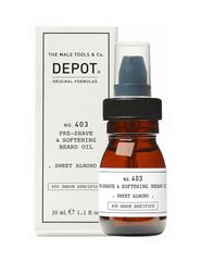 Pre-Shave & Softening Beard Oil No403 Depot 30ml