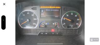 Καρότσα Μουσαμάς Mercedes-Benz 2014 Atego 1224 Klima 412000km!!!-thumb-4