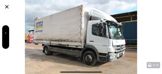 Καρότσα Μουσαμάς Mercedes-Benz 2014 Atego 1224 Klima 412000km!!!-thumb-6