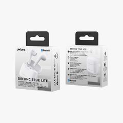 Defunc True Lite Bluetooth Ασύρματα Ακουστικά - Λευκό-thumb-1