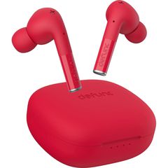 Defunc True Entertainment Bluetooth Ασύρματα Ακουστικά με Θήκη Φόρτισης - Κόκκινο