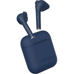 Defunc True Talk Bluetooth Ασύρματα Ακουστικά με Θήκη Φόρτισης - Μπλε