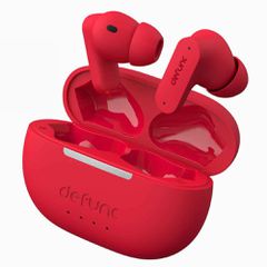 Defunc True ANC Bluetooth Ασύρματα Ακουστικά με Active Noise Cancellation - Κόκκινο