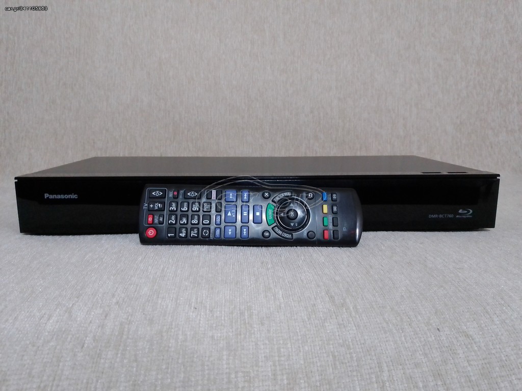 Car.gr - PANASONIC DMR 760 - BLURAY DISC RECORDER - 500GB - TWIN TUNER ...