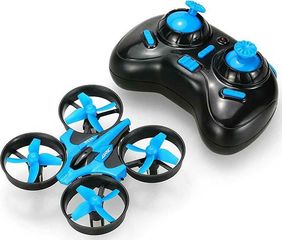 Multicopters-Drones 2023 JJRC H36 Mini Quadcopter Drone με Χειριστήριο ΜΠΛΕ-thumb-1