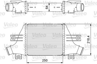 INTERCOOLER ΓΙΑ CITROEN/MITSUBISHI/PEUGEOT 